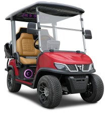 Tara Roadster Evolution 2+2 Lithium Golf Cart FLAMENCO RED